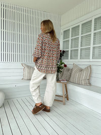 Bee Blouse ~ Harlowe print