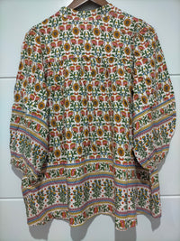 Bee Blouse ~ Harlowe print