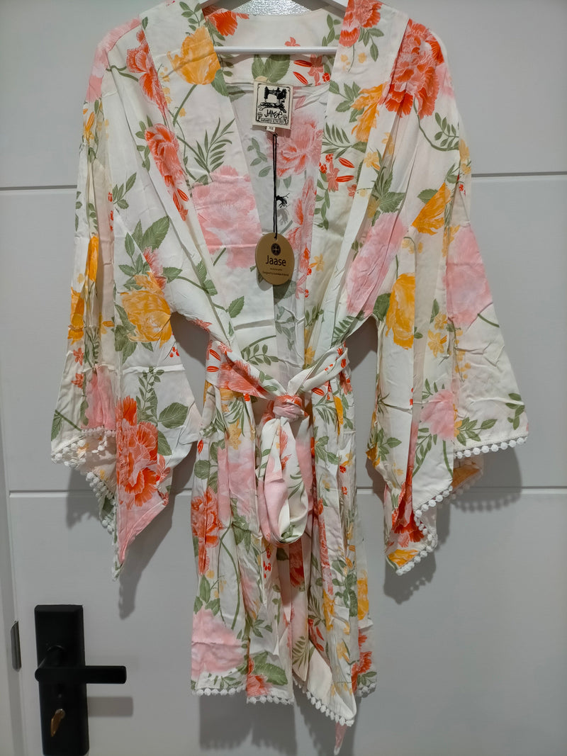 Zoran Kimono Verbena print Kenzie Tenzie