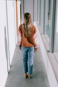 Golden Hour ~ Block Colour Knit