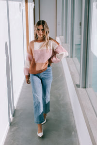 Golden Hour ~ Block Colour Knit