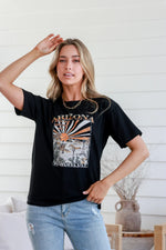 Arizona Wanderlust Black Band Tee Kenzie Tenzie