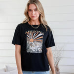 Arizona Wanderlust Black Band Tee Kenzie Tenzie