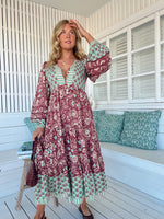 Eve Midi Dress Athena Print
