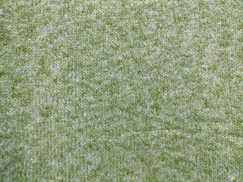 Canyon Roll Neck Knit Jumper Marled Avocado Kenzie Tenzie