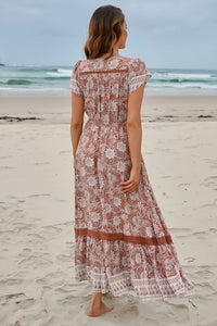 Carmen Maxi Dress ~ Indah Print