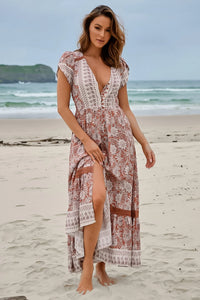 Carmen Maxi Dress ~ Indah Print
