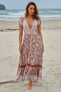 Carmen Maxi Dress ~ Indah Print