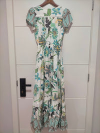 Carmen Maxi Dress Utopia print Kenzie Tenzie