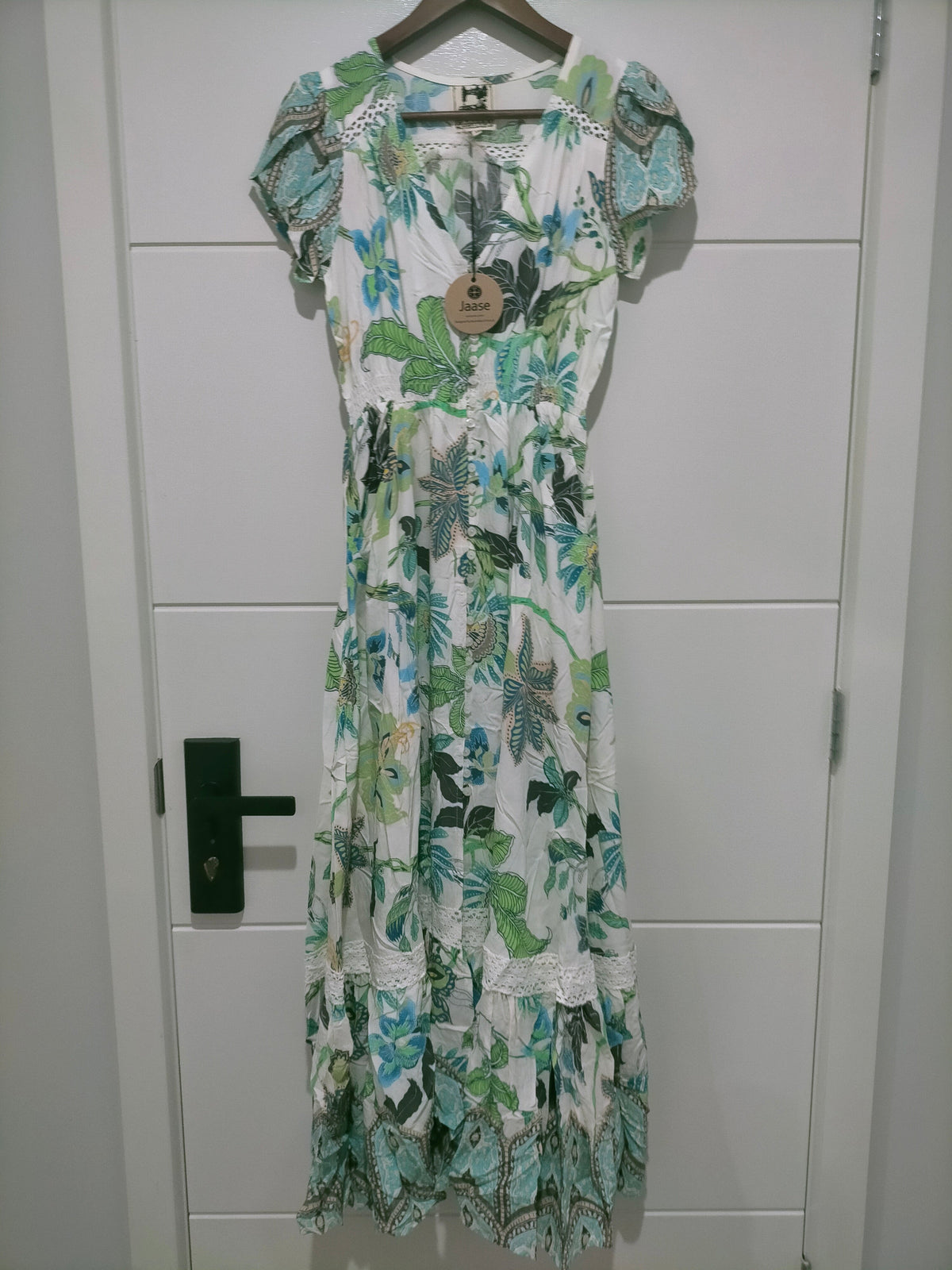 Carmen Maxi Dress Utopia print Kenzie Tenzie