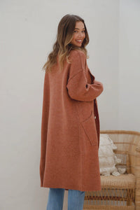 Chesterfield Coatigan - Soft Rust
