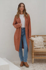 Chesterfield Coatigan - Soft Rust