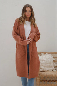 Chesterfield Coatigan - Soft Rust