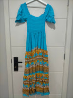 Claudette Maxi Dress Dreams print Kenzie Tenzie