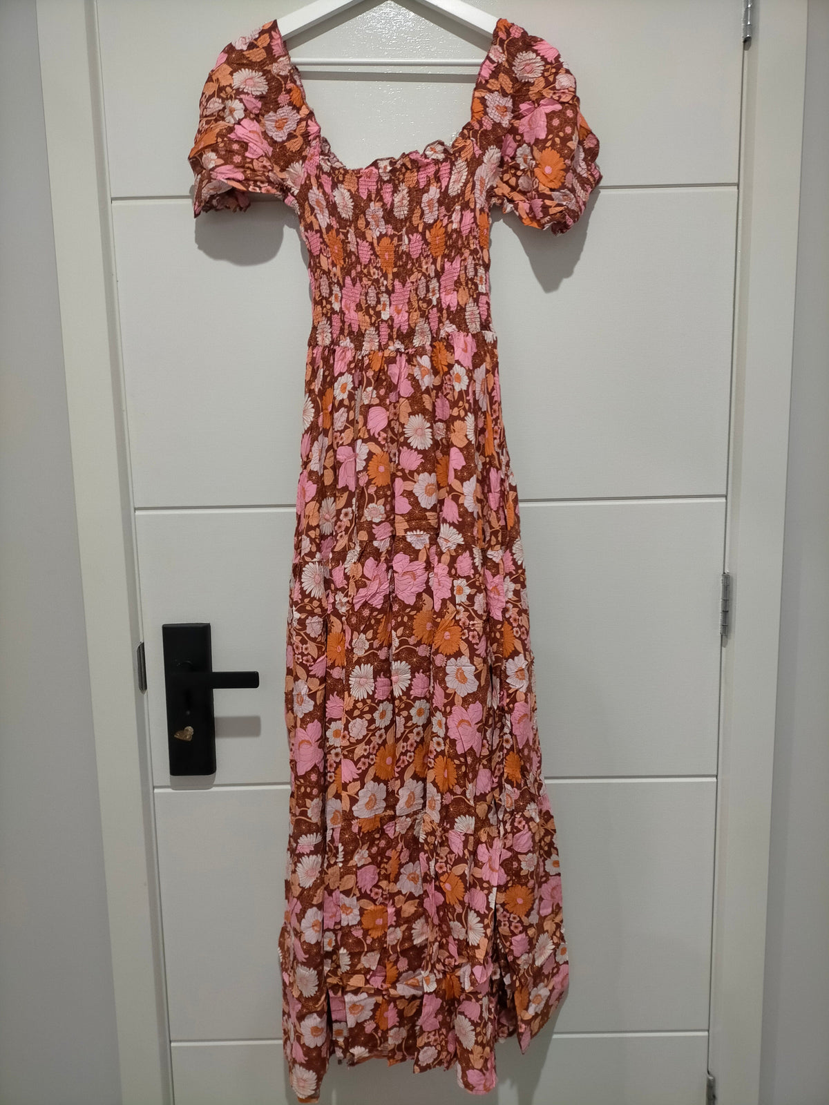 Claudette Maxi Dress Pixie print Kenzie Tenzie
