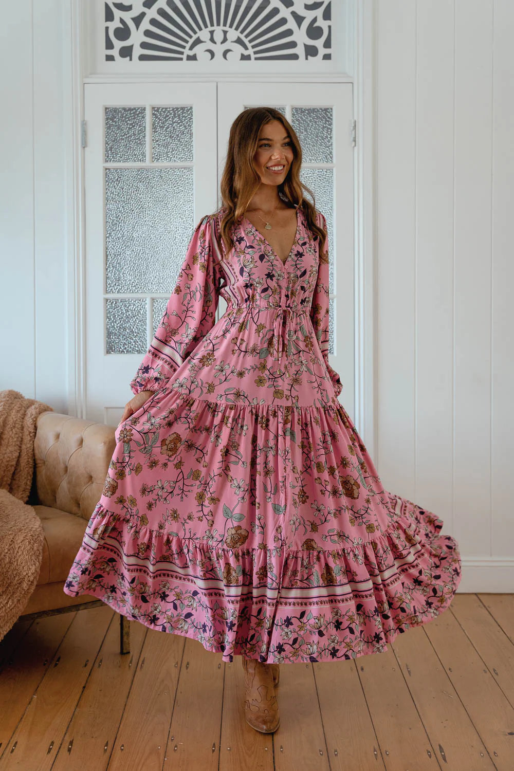 Teresa Maxi Dress ~ Elara Print