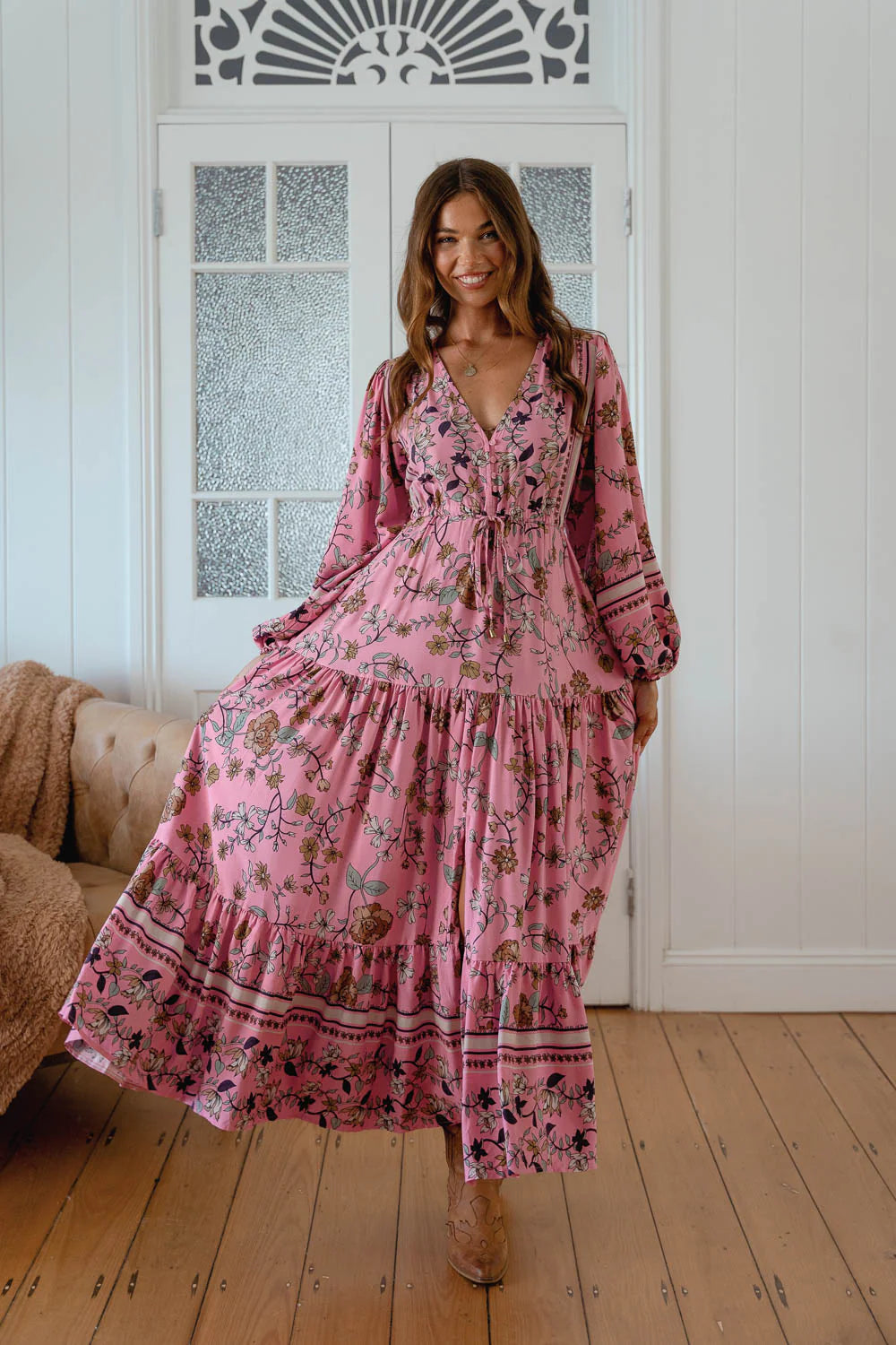 Teresa Maxi Dress ~ Elara Print