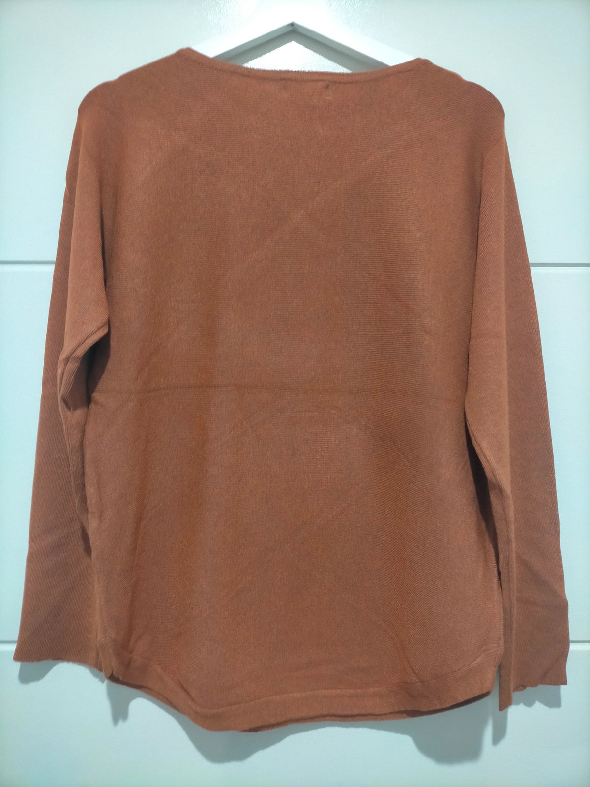 Estelle Rust Knit Jumper Kenzie Tenzie