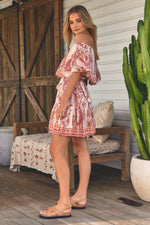 Georgie Mini Dress Balmy Nights Print Kenzie Tenzie