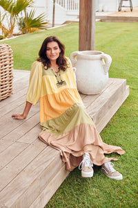 Gia Maxi Dress Alohi Print Kenzie Tenzie