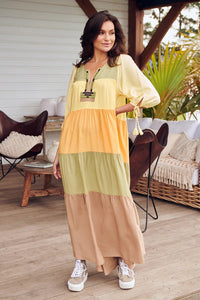 Gia Maxi Dress Alohi Print Kenzie Tenzie