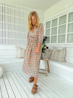 Boheme Midi Dress Harlowe Print