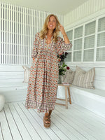 Boheme Midi Dress Harlowe Print