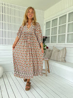 Boheme Midi Dress Harlowe Print