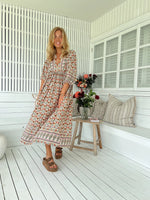 Boheme Midi Dress Harlowe Print