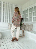 Bee Blouse Harlowe print