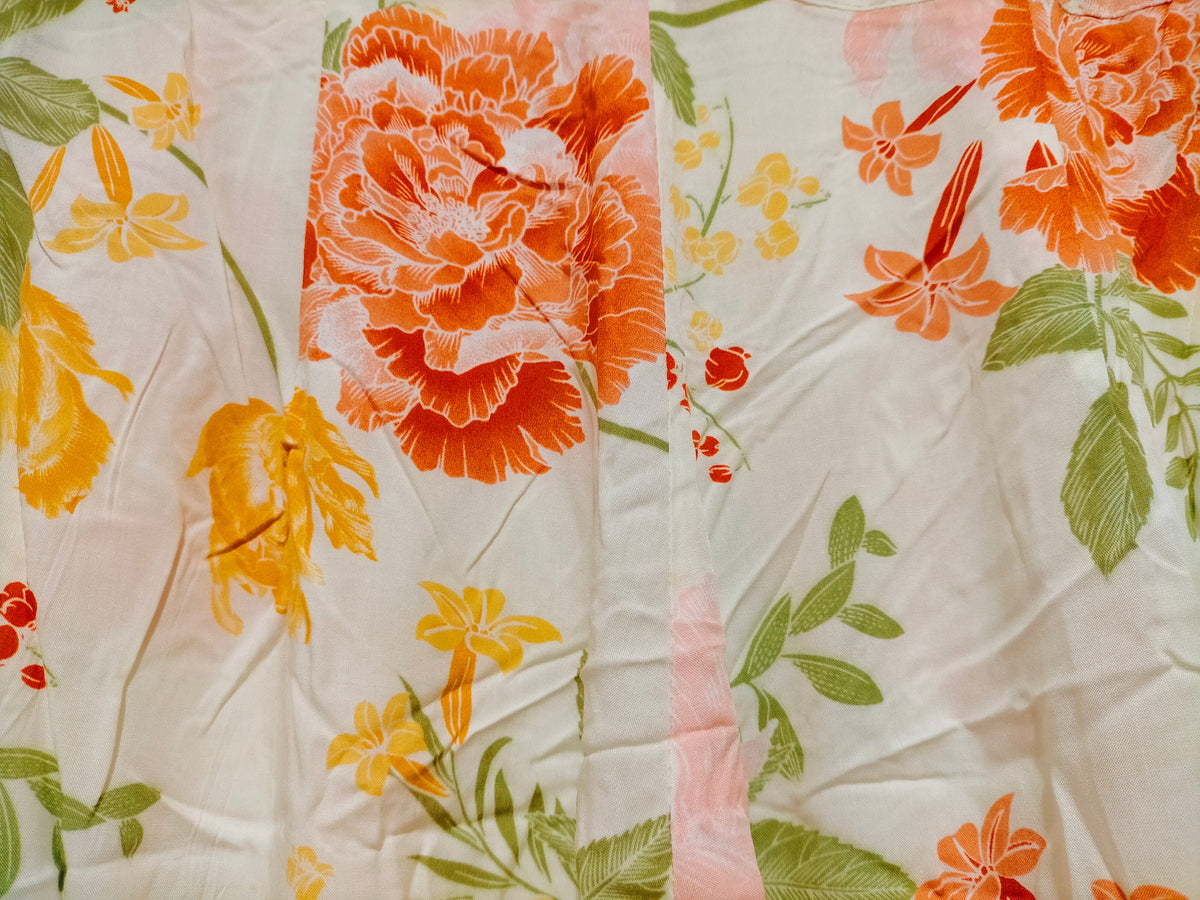 Hibiscus Pants Verbena print Kenzie Tenzie