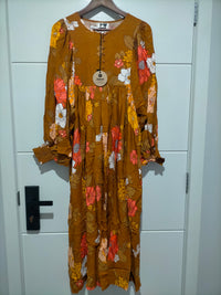 Tia Midi Dress Natalia Print