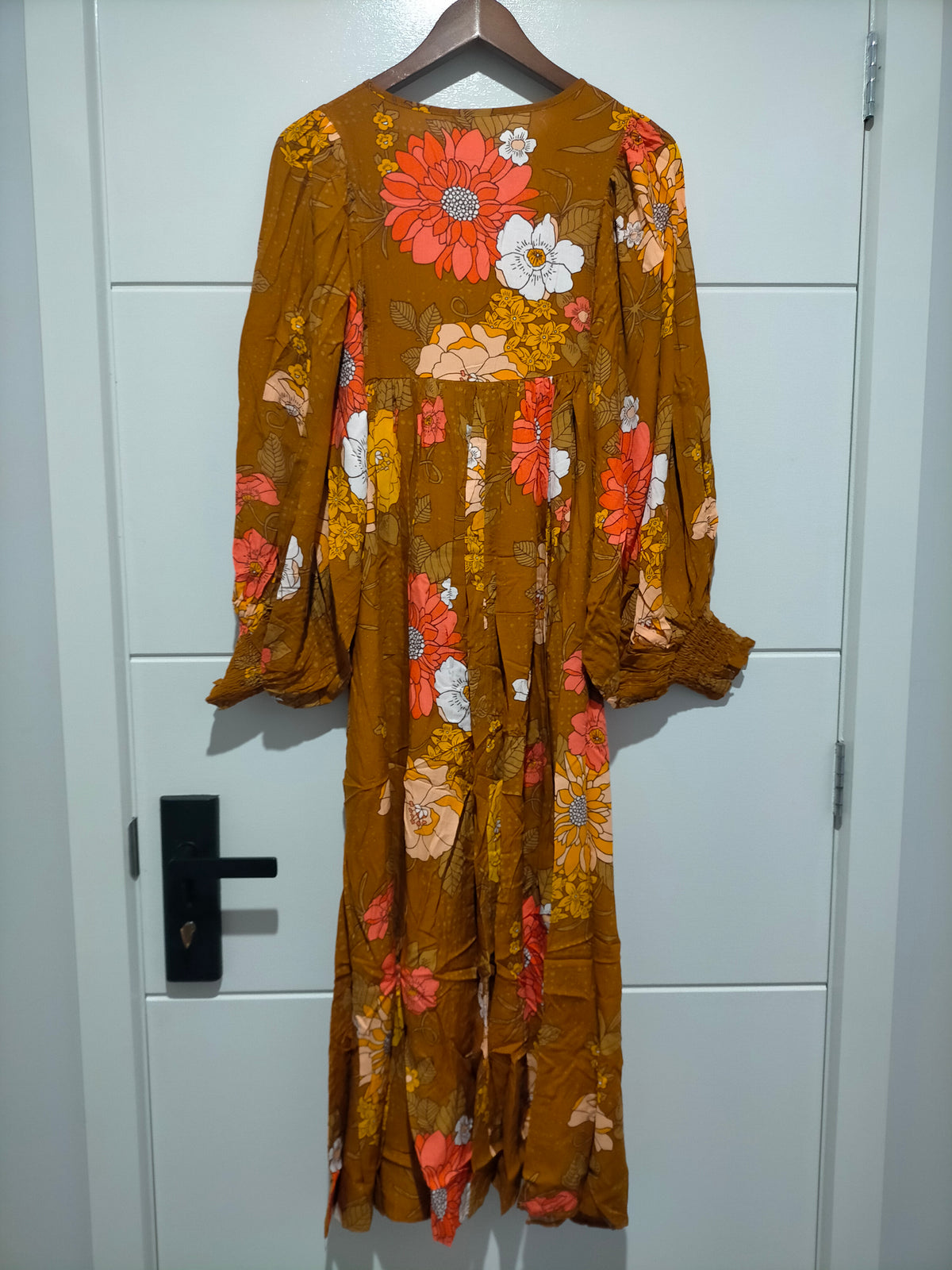 Tia Midi Dress Natalia Print
