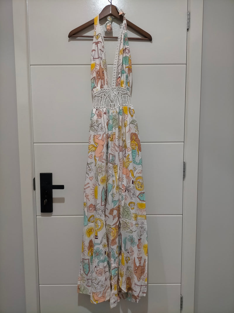Madelyn Jumpsuit Fantasy print