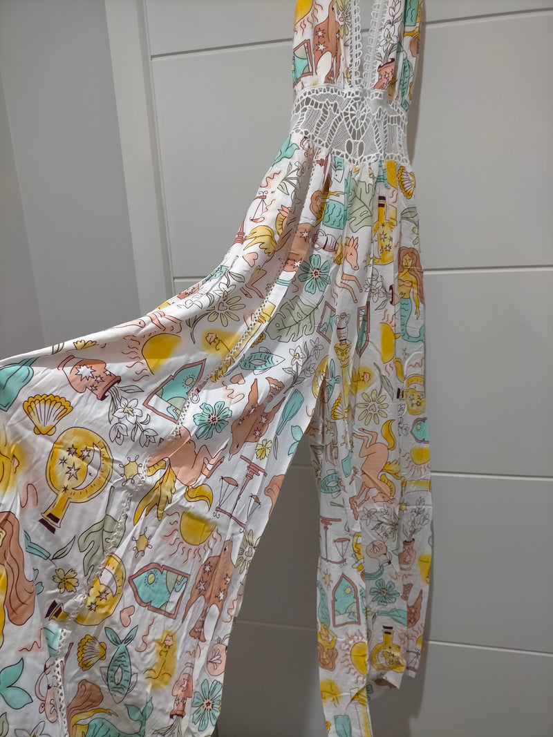 Madelyn Jumpsuit Fantasy print