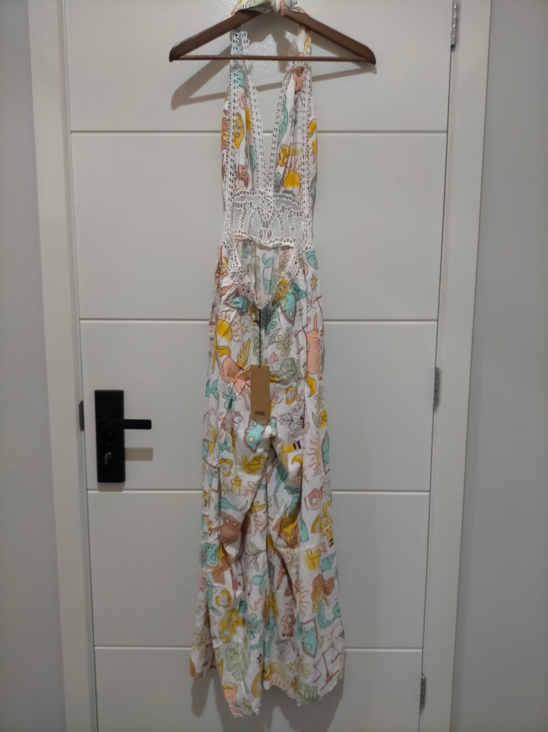 Madelyn Jumpsuit Fantasy print