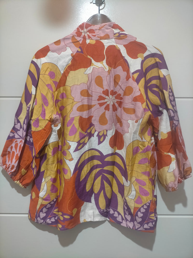 Oslo Blouse - Multi Floral