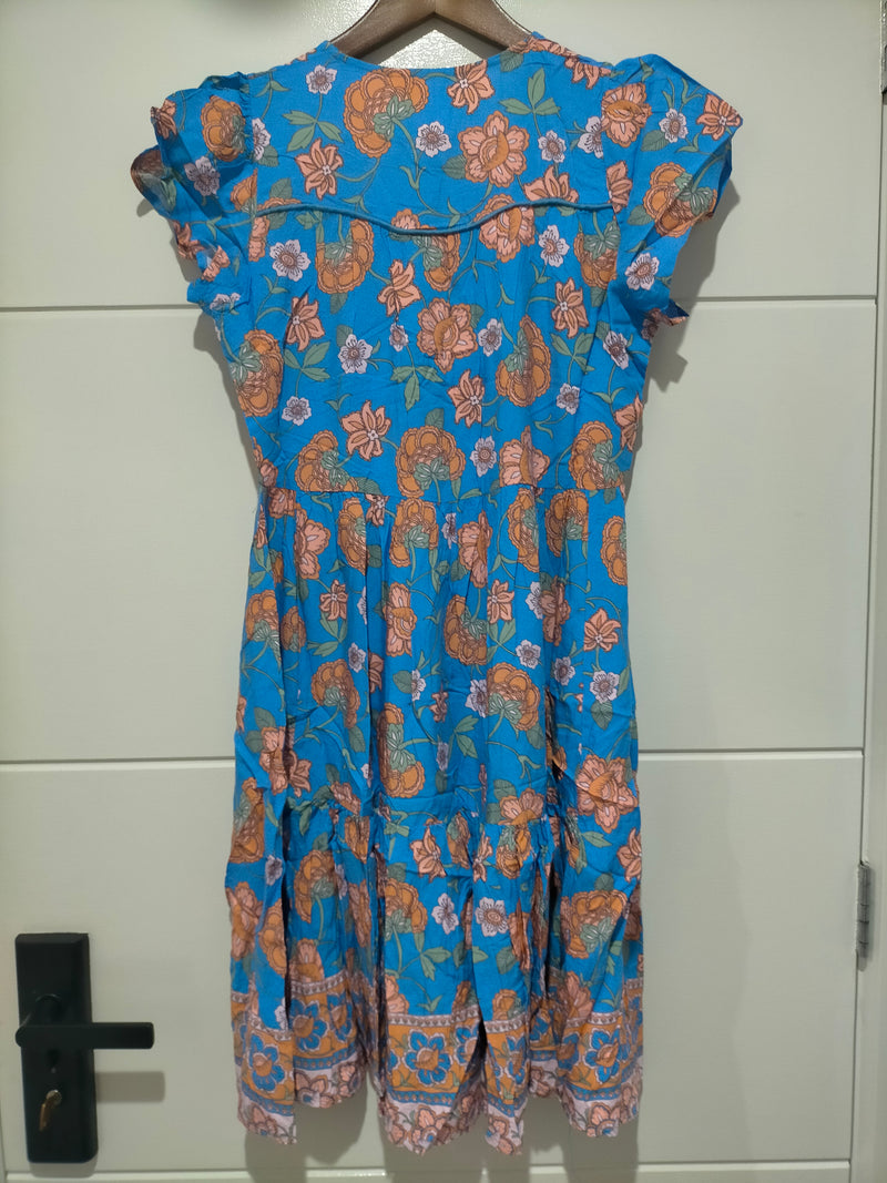 Tracey Mini Dress Sunseeker print