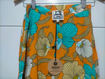 Rocky Maxi Skirt Aqua Fields print