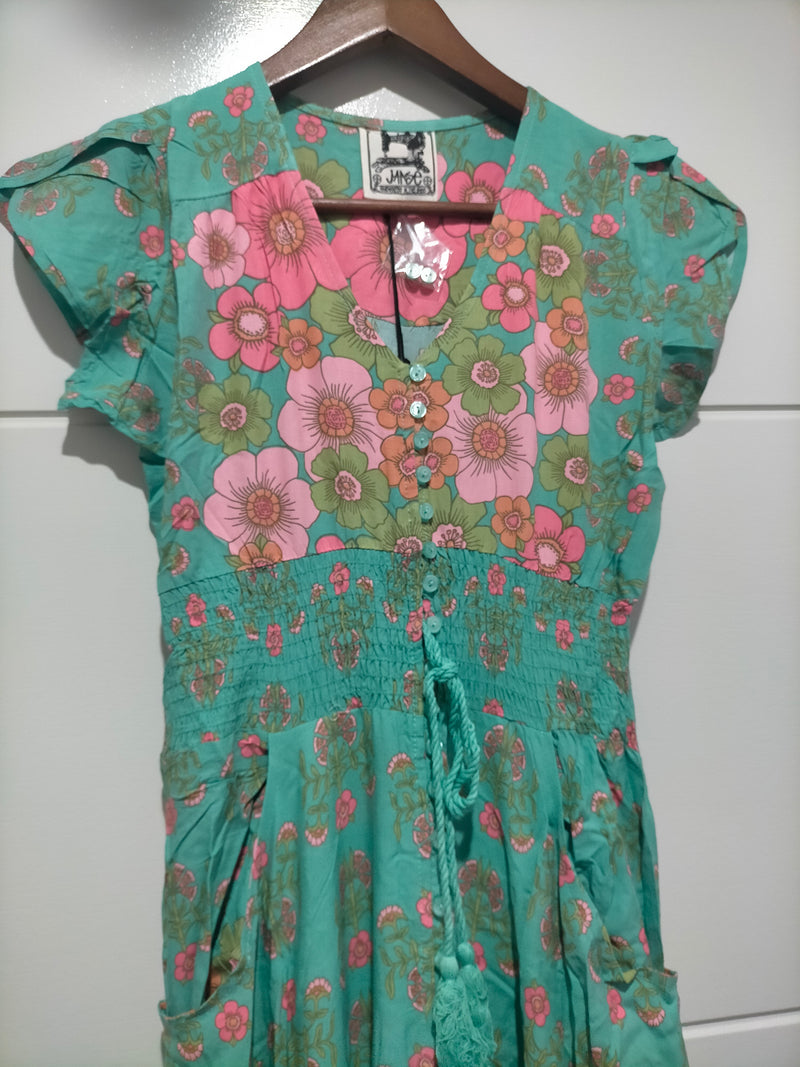 Romi Maxi Dress in Meadowland Print