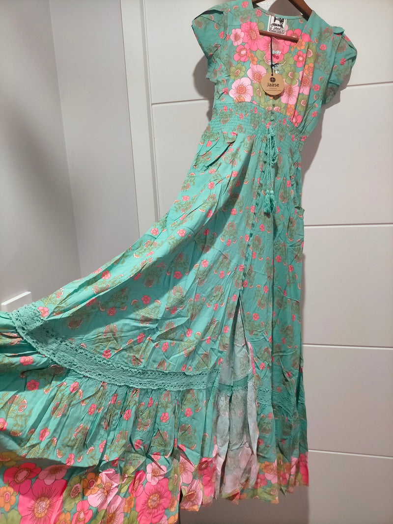 Romi Maxi Dress in Meadowland Print