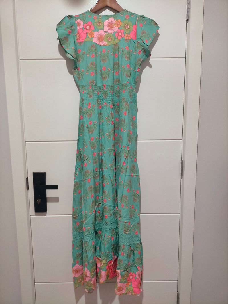 Romi Maxi Dress in Meadowland Print