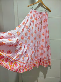 Daphne Maxi Skirt ~ Desert Wildflower print