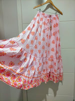 Daphne Maxi Skirt in Desert Wildflower print