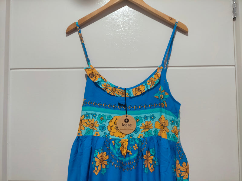 Bibi Midi Dress Riviera print