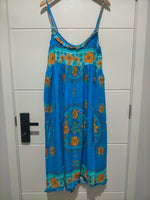 Bibi Midi Dress Riviera print