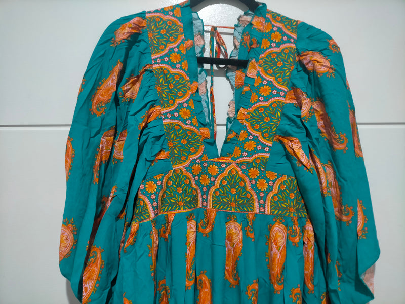 Raya Kaftan Maxi Dress Melody print