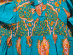 Raya Kaftan Maxi Dress Melody print