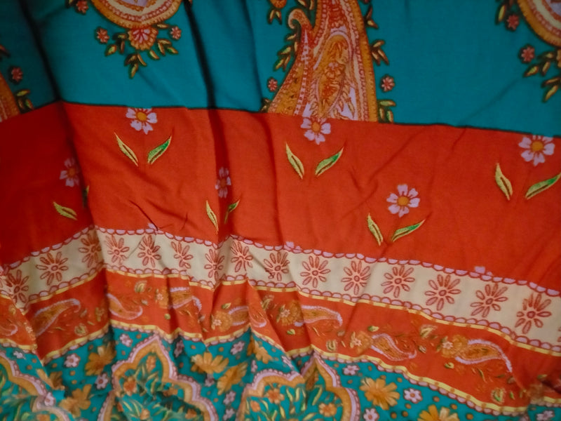 Raya Kaftan Maxi Dress Melody print