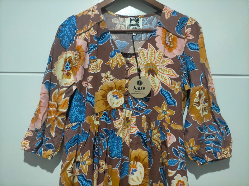 Eve Midi Dress Tierra Print
